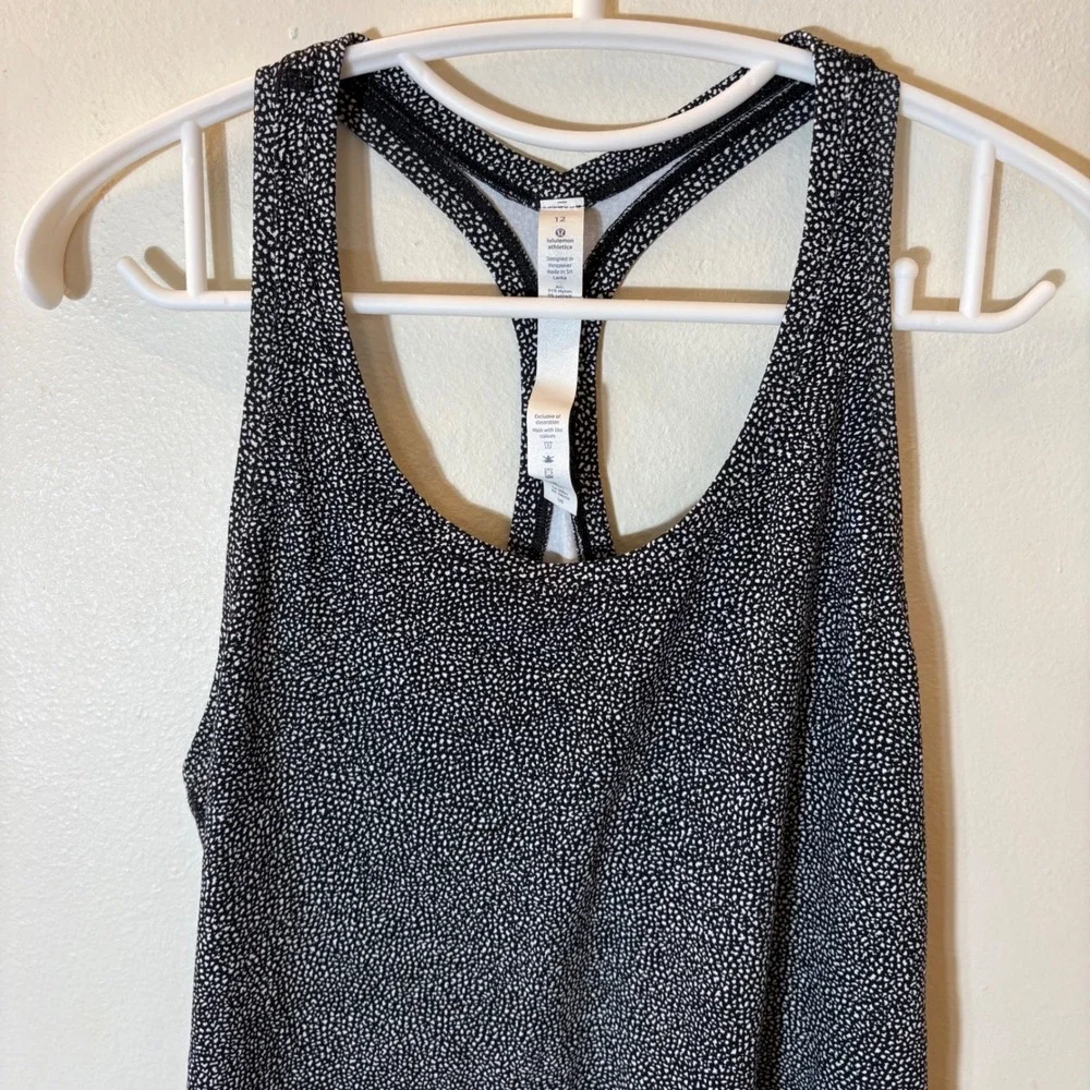 Lululemon Cool Racerback II‎ Tank Frozen Fizz Size 12